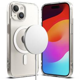 Ringke iPhone 15 Skal MagSafe Fusion Matt Transparent