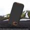 iPhone 7/8/SE (2020/2022) - Shockproof Hybrid Armor Skal - Svart/Orange