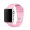 Silikon Armband Apple Watch 41/40/38 mm (S/M) - Rosa