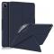 iPad Air 2020/2022 / Pro 11 Fodral Lder Origami Mrk Bl