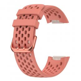 Fitbit Charge 6 / 5 Armband Silikon Ihåligt Korall