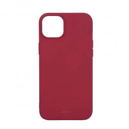 ONSALA iPhone 15 Plus MagSafe Skal Med Silikonyta Mörk Röd