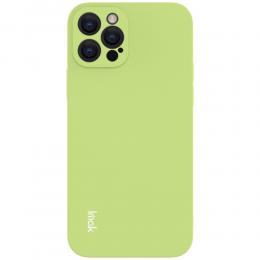 iPhone 12 Pro - IMAK Skin Touch Skal - Grön