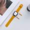Apple Watch 42/44/45/49 mm Armband Silikon Orange
