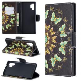  Samsung Galaxy Note 10 Plus - Plånboksfodral - Mandala Fjärilar - Teknikhallen.se