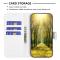 iPhone 15 Pro Fodral Diamond Lder Vit