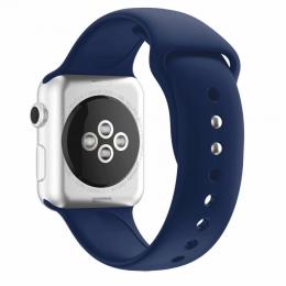 Silikon Armband Apple Watch 42/44/45/49 mm Mörk Blå