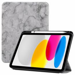 iPad 10.9 2022 Fodral Tri-Fold Marmor