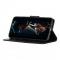 Samsung Galaxy A20s - Crazy Horse Plnboksfodral - Svart