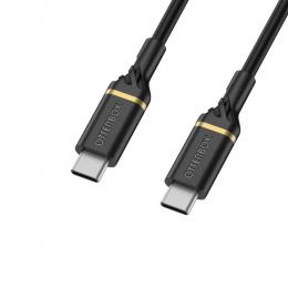 OtterBox Standard 3m PD USB-C - USB-C Kabel Svart