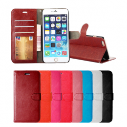 iPhone 7/8/SE (2020/2022) - Plånboksfodral - Röd