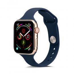 Silikon Armband Apple Watch 42/44/45/49 mm Mörk Blå