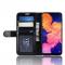 Samsung Galaxy A10 - Crazy Horse Plnboksfodral - Svart
