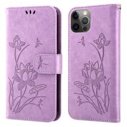 iPhone 14 Pro Fodral Lotus Blomma Lila