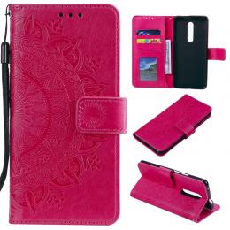  OnePlus 8 - Mandala Plånboksfodral - Rosa - Teknikhallen.se