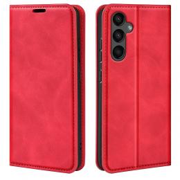 Samsung Galaxy A15 5G Fodral Flip Skin Touch Röd
