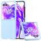 Motorola Razr 50 Ultra 5G Mobilskal Skin Touch Ljus Bl