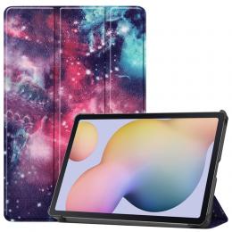  Samsung Galaxy Tab S7 / Tab S8 - Tri-Fold Fodral - Cosmic Space - Teknikhallen.se