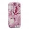 iPhone X/Xs Plnboksfodral - Marble Purple