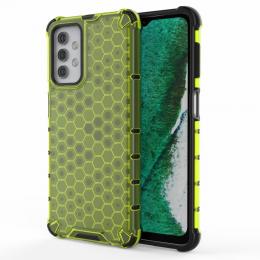 Samsung Galaxy A32 5G - Armor Honeycomb Textur Skal - Grön
