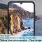 IMAK Samsung Galaxy A25 5G Linsskydd Hrdat Glas Svart