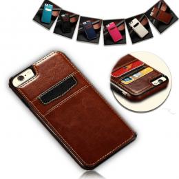 iPhone 7/8 Plus - Kortskal i PU-Läder - Rosa