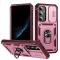 Galaxy S24 Plus Skal CamShield Ring Hybrid Armor Rosa/Rd