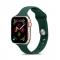 Silikon Armband Apple Watch 41/40/38 mm - Mrk Grn