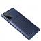 Samsung Galaxy Note 20 - Kolfiber Textur Skal - Bl