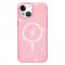 iPhone 15 Plus Skal MagSafe Hybrid Glitter Rosa