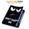 iPad Air 13 2024 Tri-Fold Fodral Pennhllare Dont Touch Me
