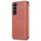 AZNS Samsung Galaxy S22 Plus Fodral Lder Brun