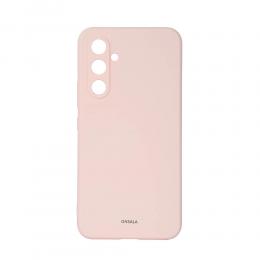 ONSALA Galaxy A54 5G Mobilskal Silikon Chalk Pink