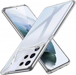  Samsung Galaxy S21 Ultra - Transparent TPU Skal - Teknikhallen.se