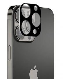 iPhone 12 Pro Max Linsskydd I Härdat Glas - Svart