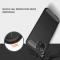 Xiaomi Mi 11 Lite - Borstad Stl Textur Skal - Svart