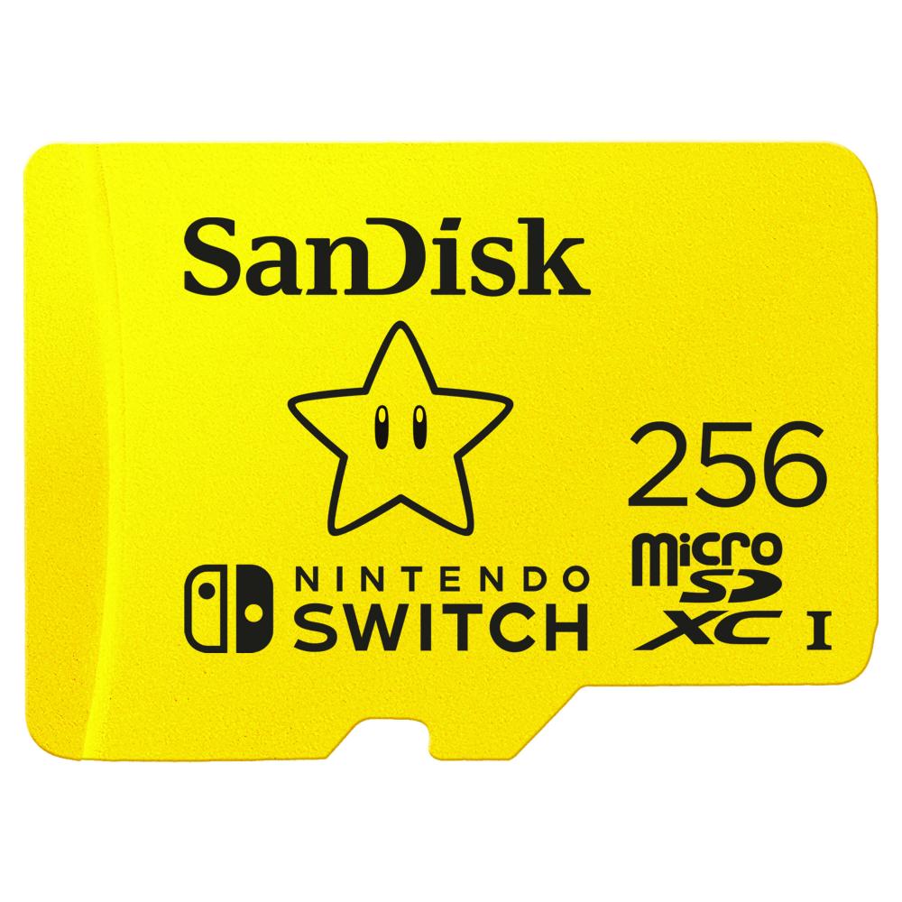 SanDisk MicroSDXC Nintendo Switch 256 GB UHS-I,100/90