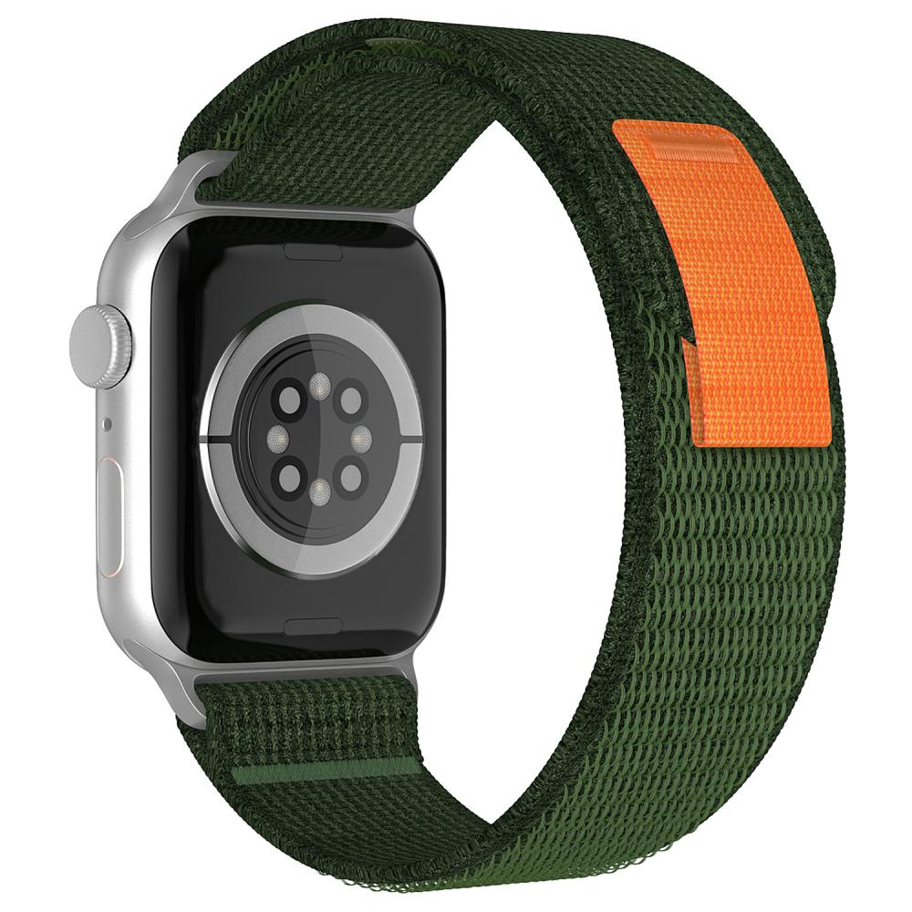 Apple Watch 42/44/45/49 mm Armband Nylon Trail Loop Army Green
