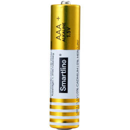 Smartline Alkaliskt Batteri AAA LR03 1.5V 4-pack