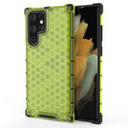 Samsung Galaxy S22 Ultra Skal Armor Honeycomb Grön