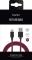 Smartline 2m 3A USB-C Fuzzy Laddningskabel Lila