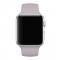 Silikon Armband Apple Watch 41/40/38 mm (S/M) - Ljus Lila