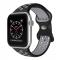 Sportarmband Dual-Color Apple Watch 42/44/45/49 mm (S/M) Svart/Gr