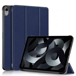 iPad 10.9 2022 Fodral Tri-Fold Mörk Blå