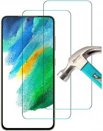  [2-PACK] Samsung S21 FE Skärmskydd i härdat glas - Teknikhallen.se