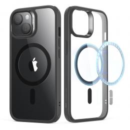 ESR iPhone 15 Plus Skal MagSafe CH HaloLock Transparent/Svart