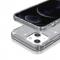 iPhone 15 Plus Skal Hybrid Glitter Svart