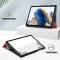 Samsung Galaxy Tab A9 Plus Fodral Tri-Fold PU Lder Rd
