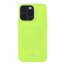 iPhone 13 Pro - Mercury Goospery Pearl Jelly Skal - Lime