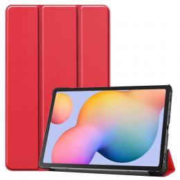 Samsung Galaxy Tab S6 Lite - Tri-Fold Fodral - Röd